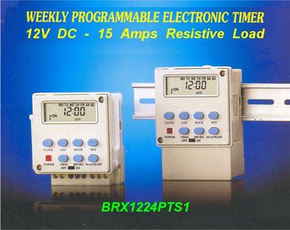 Picture of Programmable 12V DC Timer Switch - 15 Amps